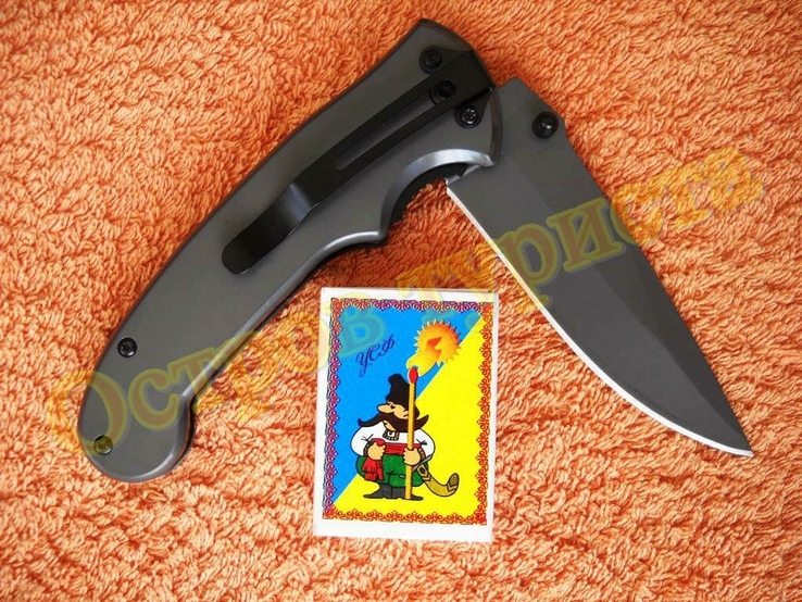 Нож складной Buck DA 109 полуавтомат клипса универсал, фото №5