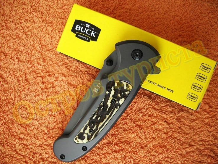 Нож складной Buck DA 109 полуавтомат клипса универсал, numer zdjęcia 6