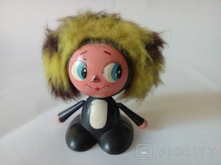 Cheburashka figurine souvenir toy USSR, photo number 2