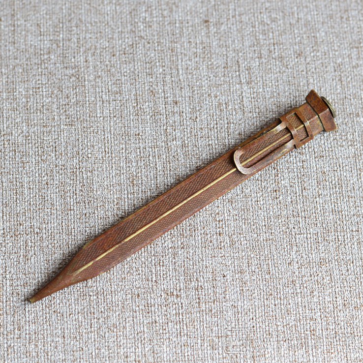 Антикварный английский механический карандаш Англия викторианский, фото №2