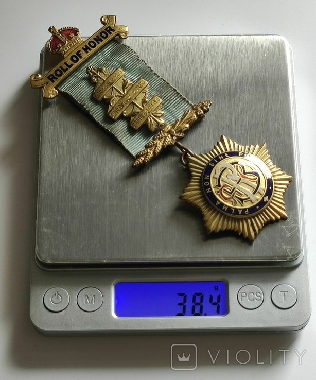 Свиток Чести Старинного Королевского Ордена Буйволов 1947 год