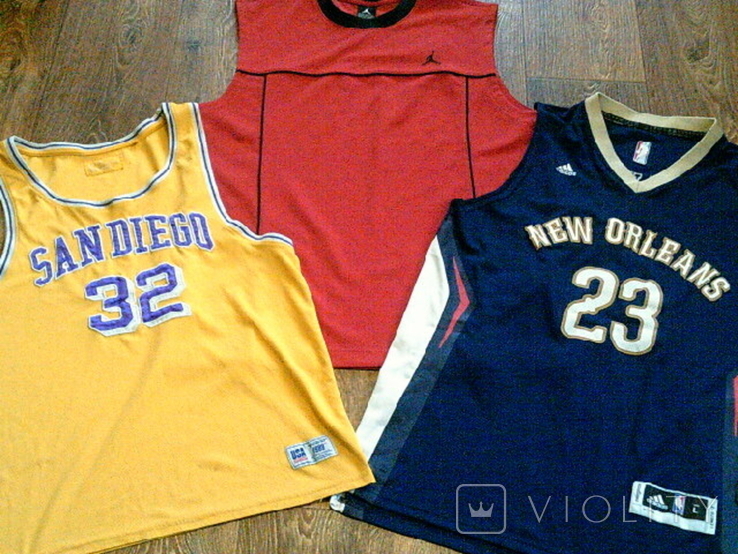 Jordan, San Diego, Lakers, Fila, New Orleans ,Orlando- баскетбол майки 12 шт., photo number 4