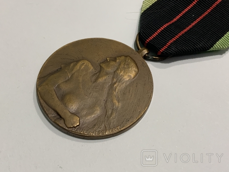 Медаль Опору 19401945 Бельгія, фото №3