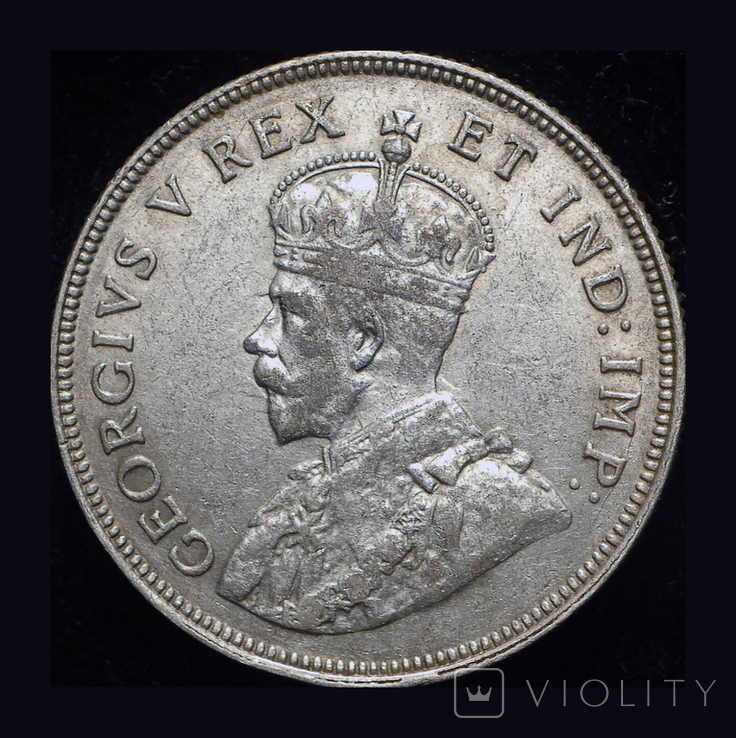 Британская Восточная Африка шиллинг 1925 серебро