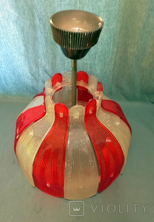 Chandelier Lampshade of the times of the USSR Plexiglas Complete set by Photo, photo number 3