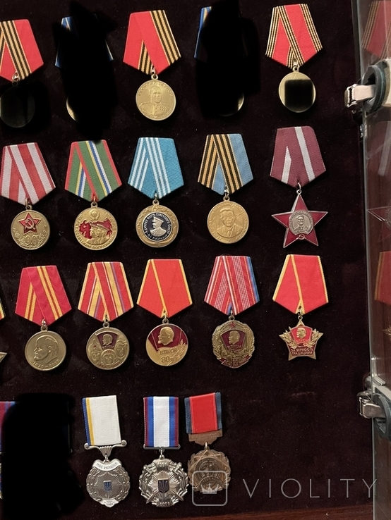 Коллекция медалей с документами 102 экземпляра, фото №5