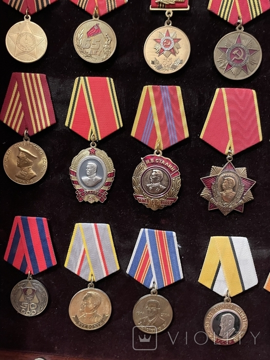 Коллекция медалей с документами 102 экземпляра, фото №7
