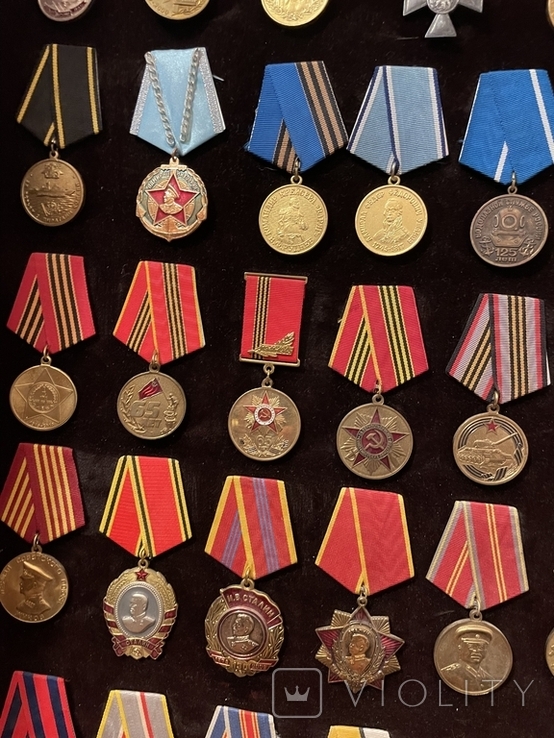 Коллекция медалей с документами 102 экземпляра, фото №9
