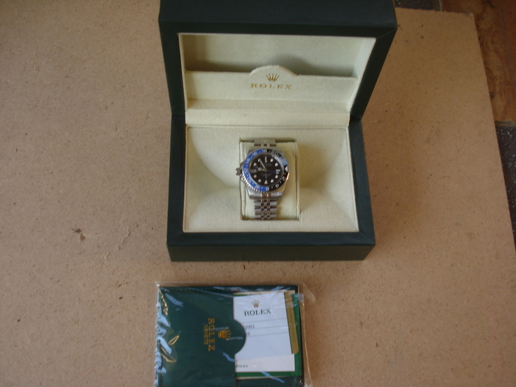 Мужские часы Rolex GMT-master II 2 Pepsi, фото №8