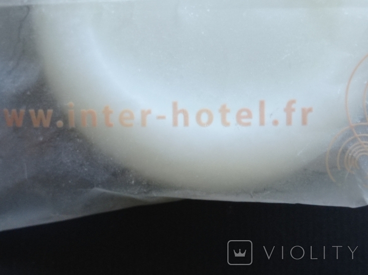 Туалетне мило Hotel Inter - Hotel (Франція, вага 15 грам), фото №5