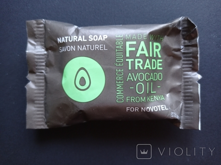 Novotel hotel toilet soap (Europe for Kenya, weight 40 grams), photo number 2