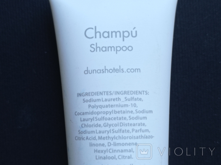 Hotel shampoo Dunas (Europe, volume 30 ml), photo number 6