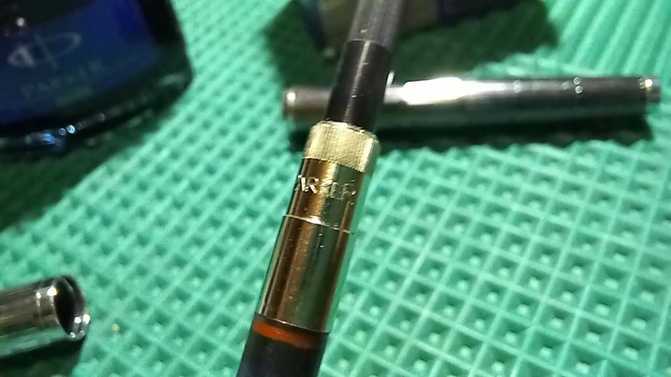 Чорнильна ручка parker im premium custom chiselled fp 20 412b, numer zdjęcia 7