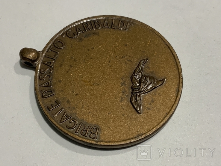 Медаль Штурмових бригад Гарібальді Італія, фото №6