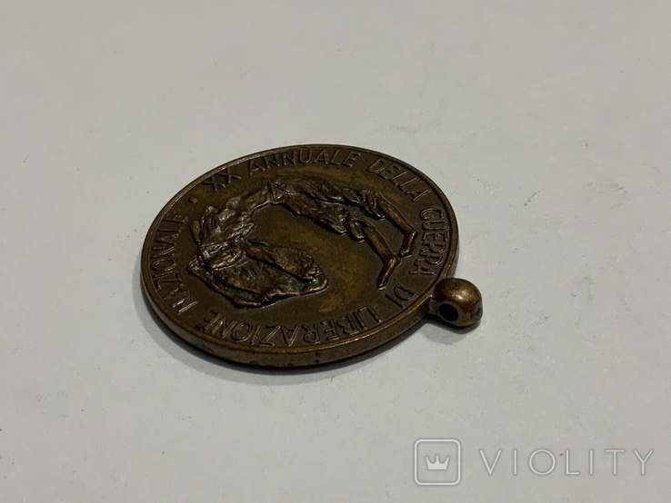 Медаль Штурмових бригад Гарібальді Італія, фото №7