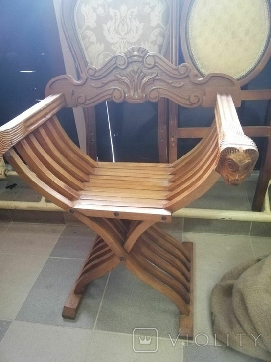 Chair throne handmade, photo number 2