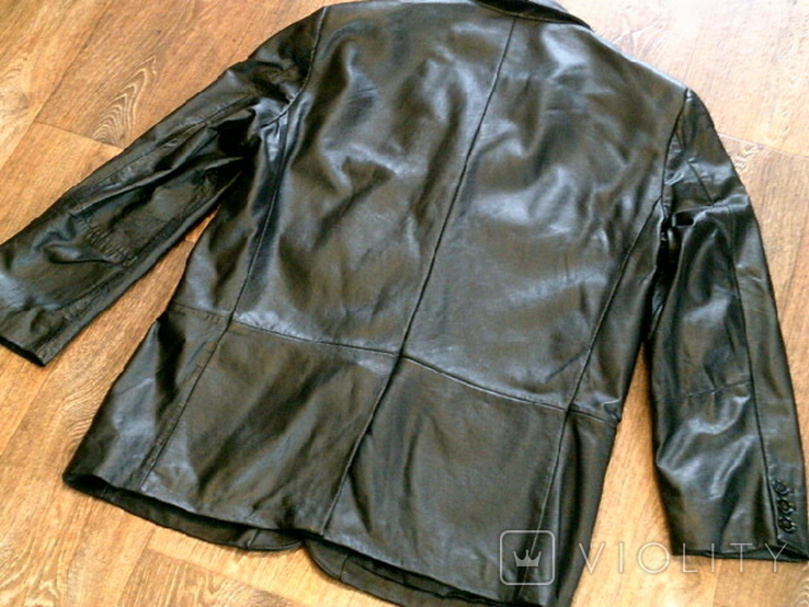 Studio coletti - шкіряна куртка - піджак р.52, фото №12