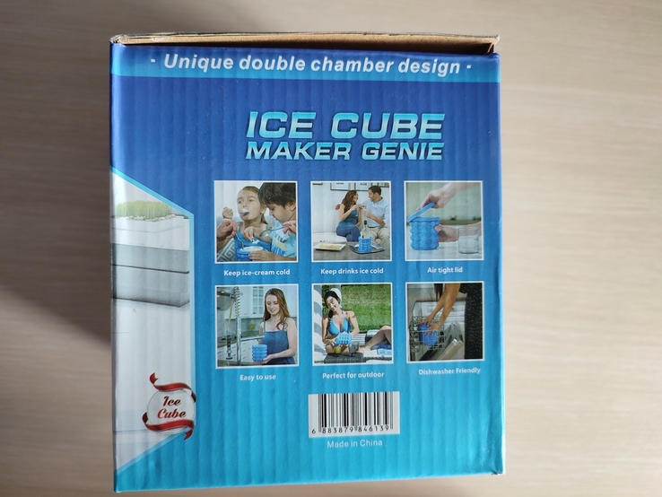 Форма ведро для льда Ice Cube Maker Genie для охлаждения напитков, photo number 5