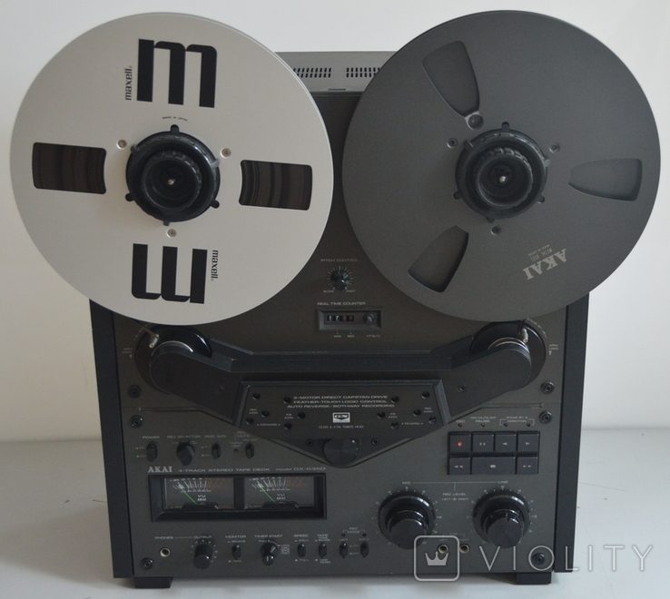 Stereo tape recorder AKAI GX-635D Japan works - «VIOLITY»