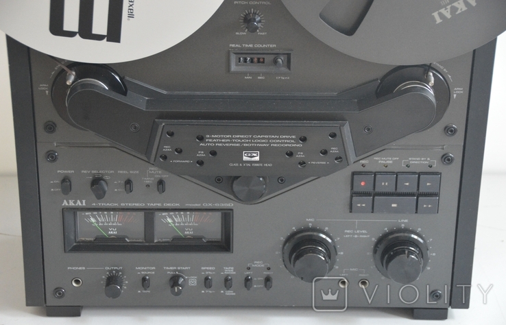 Stereo Tape Deck GX-635D R-Player Akai Electric Co.