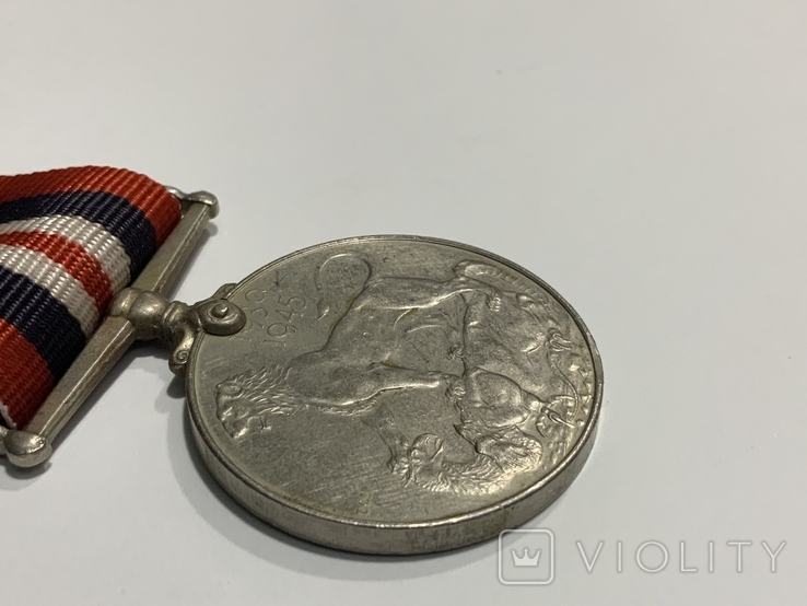 Военная Медаль Великобритания 1939-1945, фото №8