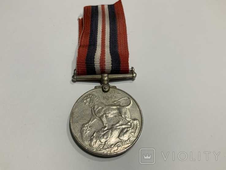 Военная Медаль Великобритания 1939-1945, фото №10