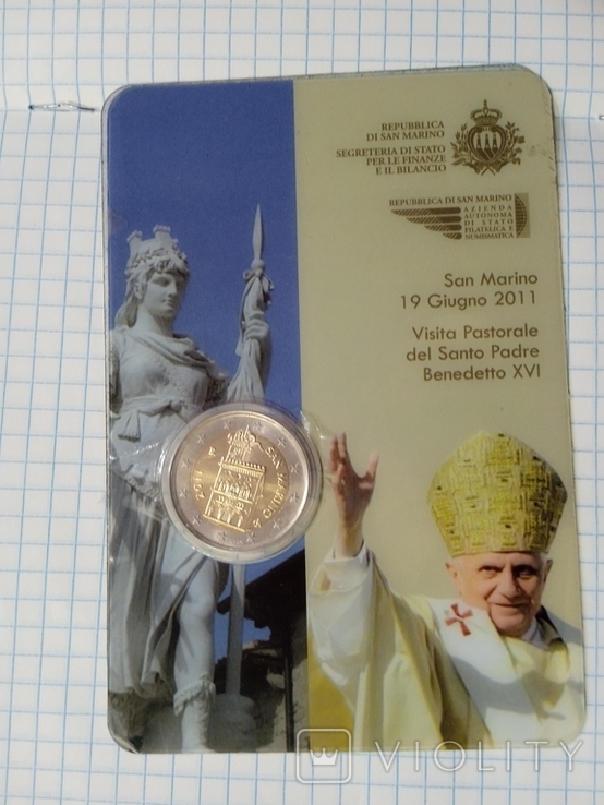 2 евро Сан Марино 2011 г.