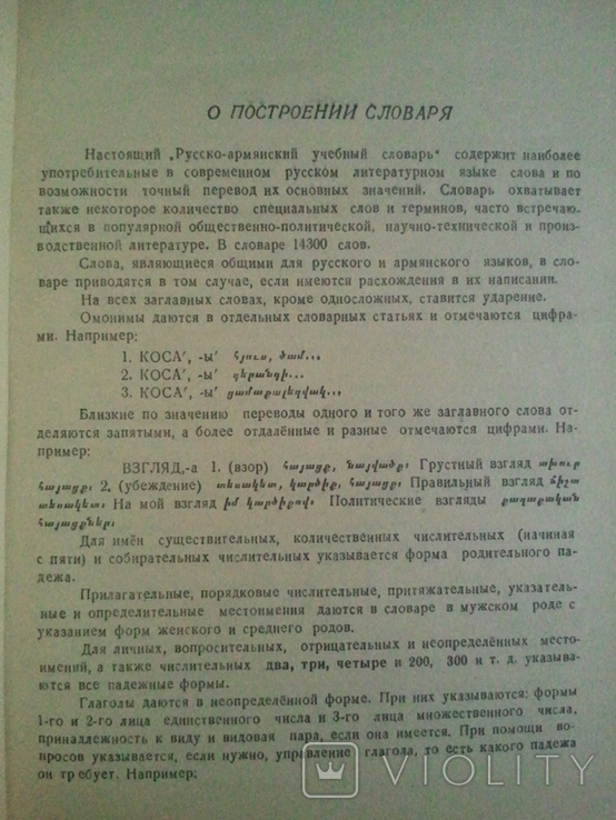 Russian-Armenian Educational Dictionary., photo number 4