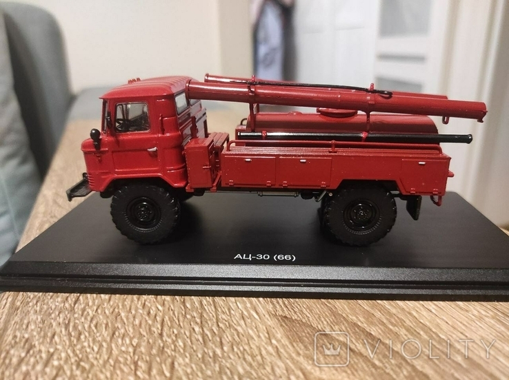 Масштабна модель 1/43. Газ 66 (АЦ 30). SSM, фото №5