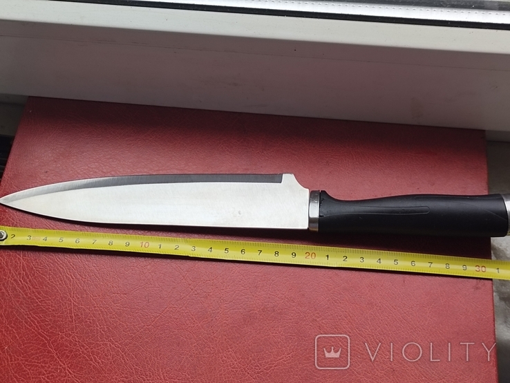 Нож для мяса фирменный с удобной ручкой, photo number 7
