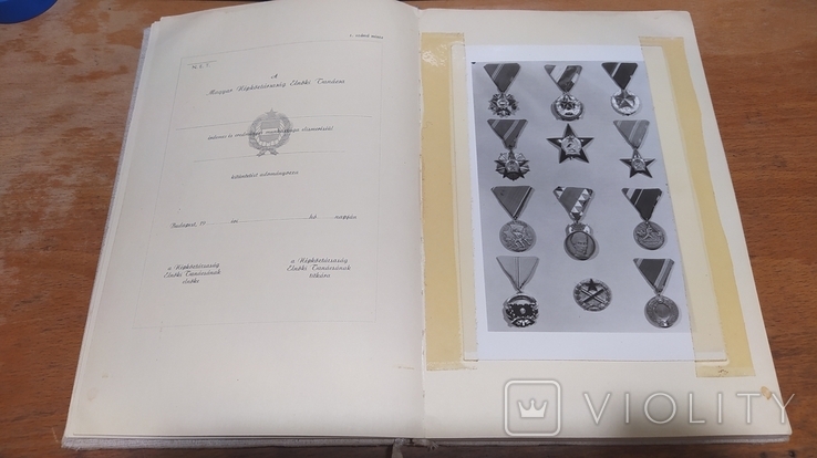 A book about the awards of Hungary. 1966 year., photo number 9
