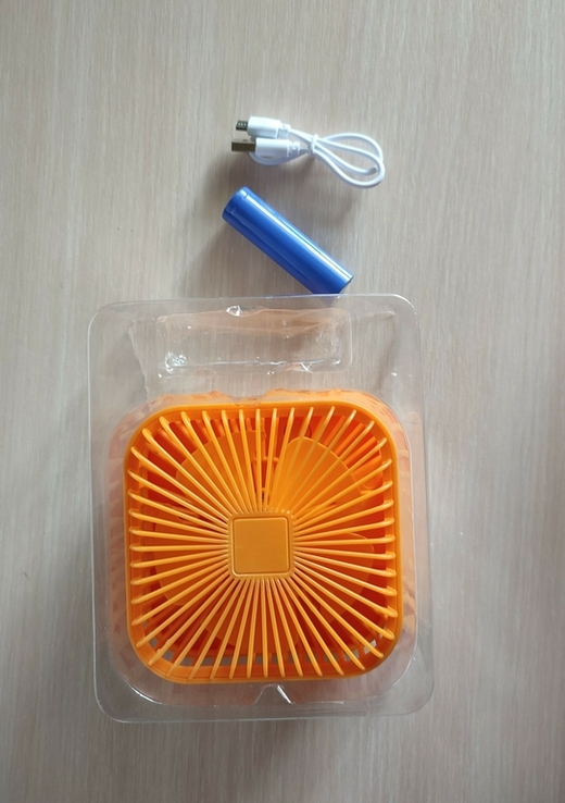 Портативный настольный мини вентилятор Mini Fan JY-1129, фото №9