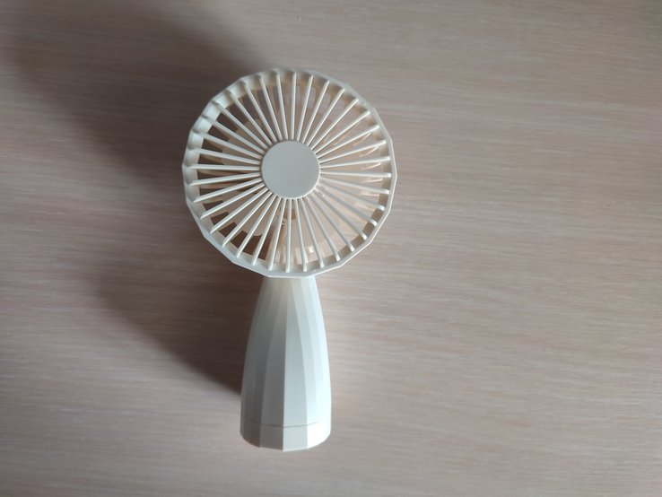 Портативный ручной-настольный мини вентилятор Mini Fan 6601, фото №4