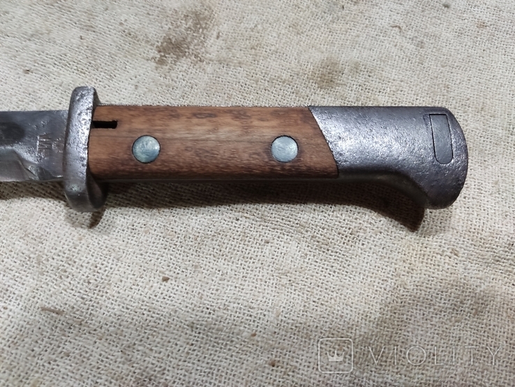 Накладки с винтами на штык нож WZ-24Поляк копия, фото №2