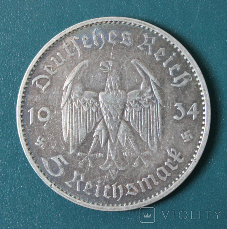 5 марок 1934(А), фото №3
