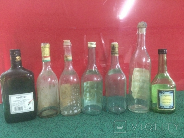 Бутылки стекло (элитные напитки), фото №7
