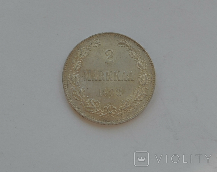 2 марки 1908 г для Финляндии, photo number 6
