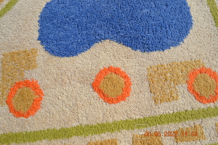 Children's play carpet, Fruze collection rubin carpet mat. Made in Turkey. 170x120 cm., photo number 6