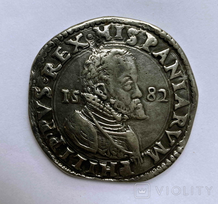 Скудо 1582 Філіп II (Мілан), фото №4