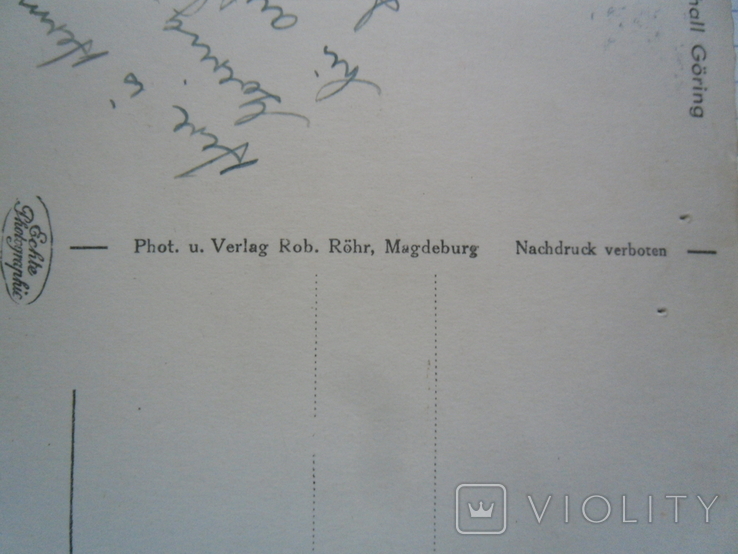 Герман Геринг автограф, фото №5