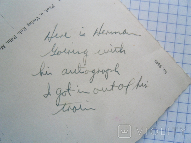 Герман Геринг автограф, фото №8