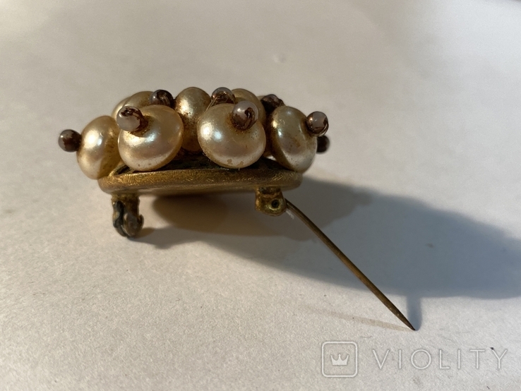 Beaded brooch (F6), photo number 3