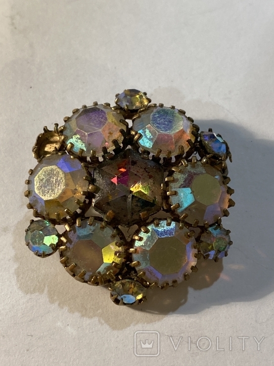 Brooch with stones (F6), photo number 2