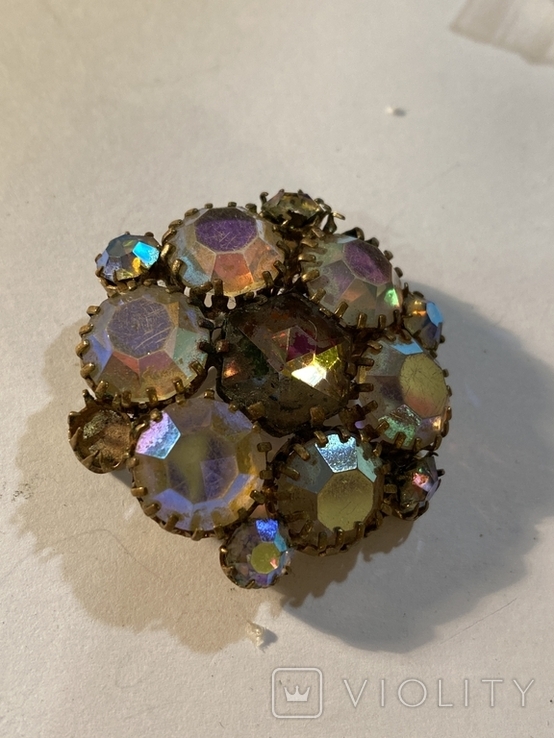 Brooch with stones (F6), photo number 4