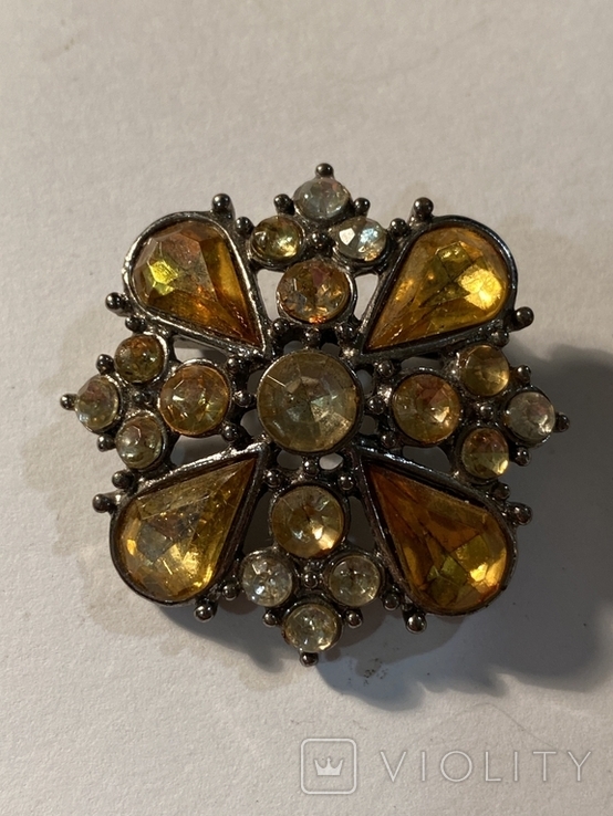 Brooch with stones (F6), photo number 2