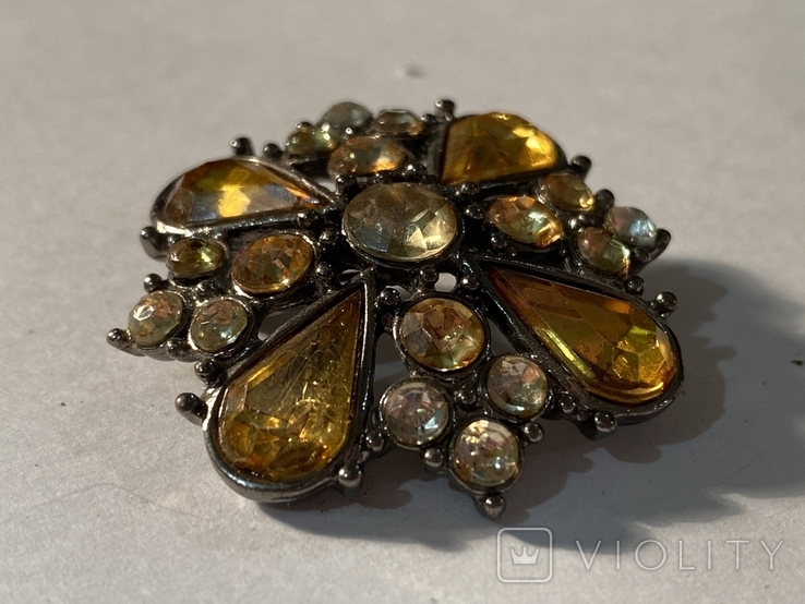 Brooch with stones (F6), photo number 3