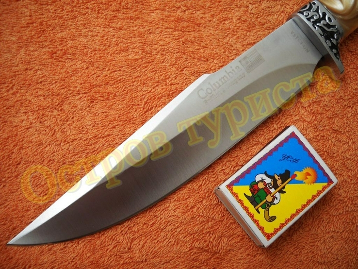 Нож охотничий туристический тактический Columbia К315B (27см), фото №6