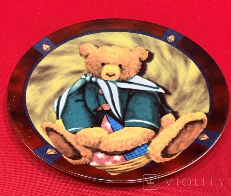 Decorative plate "Bear with a boat" Europe, photo number 4