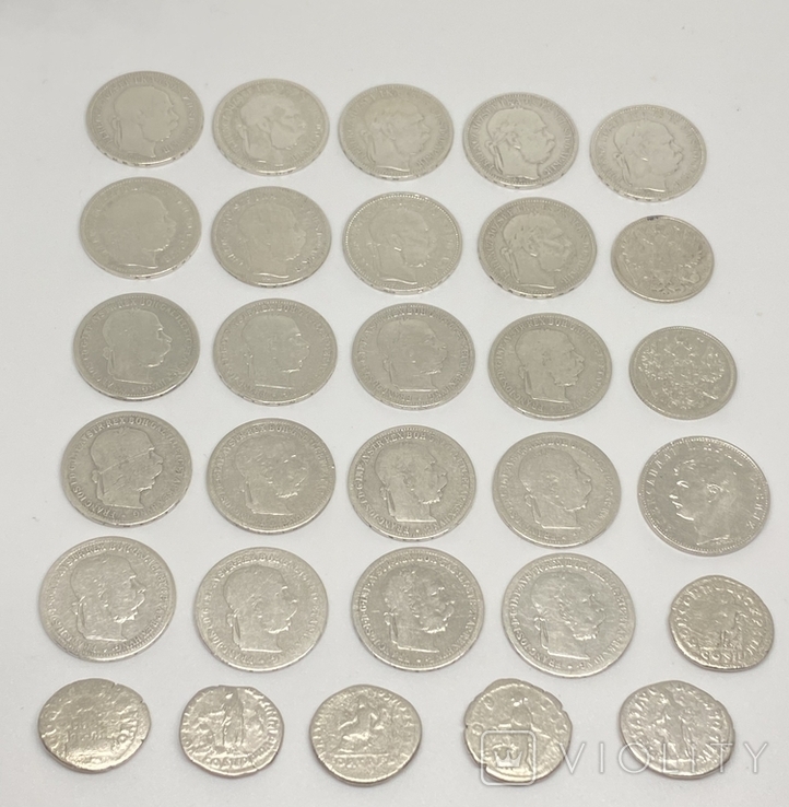 Лот срібних монет, фото №6