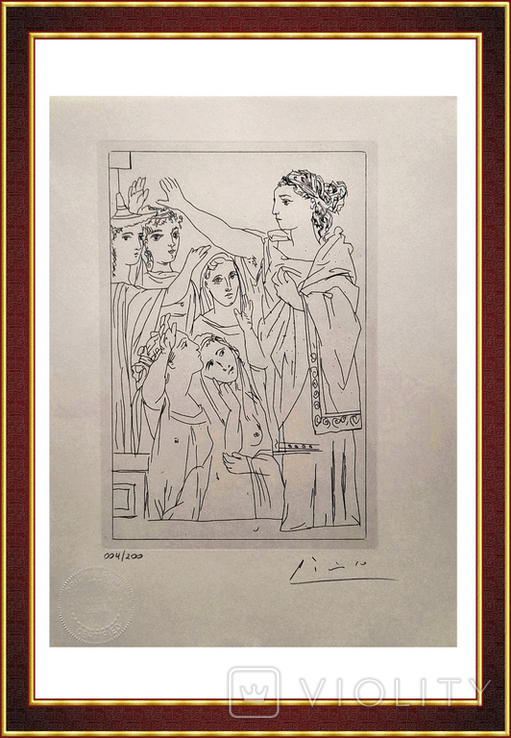 Picasso. С экспертизой., фото №11